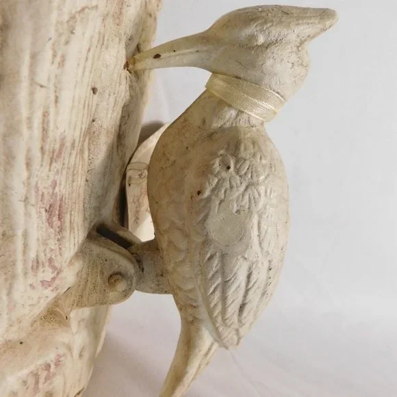 Chestnut Lane Cast Iron Door Knocker Woodpecker Vintage